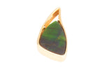 14K AMMOLITE SLIDER