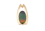 14K AMMOLITE SMALL SLIDER