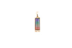 14K AMMOLITE BAR 16X5