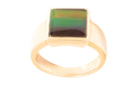 14K AMMOLITE RING