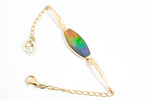 14K AMMOLITE DESIGNER BRACELET